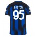 Inter Milan Alessandro Bastoni #95 Domácí Dres 2023-24 Krátkým Rukávem